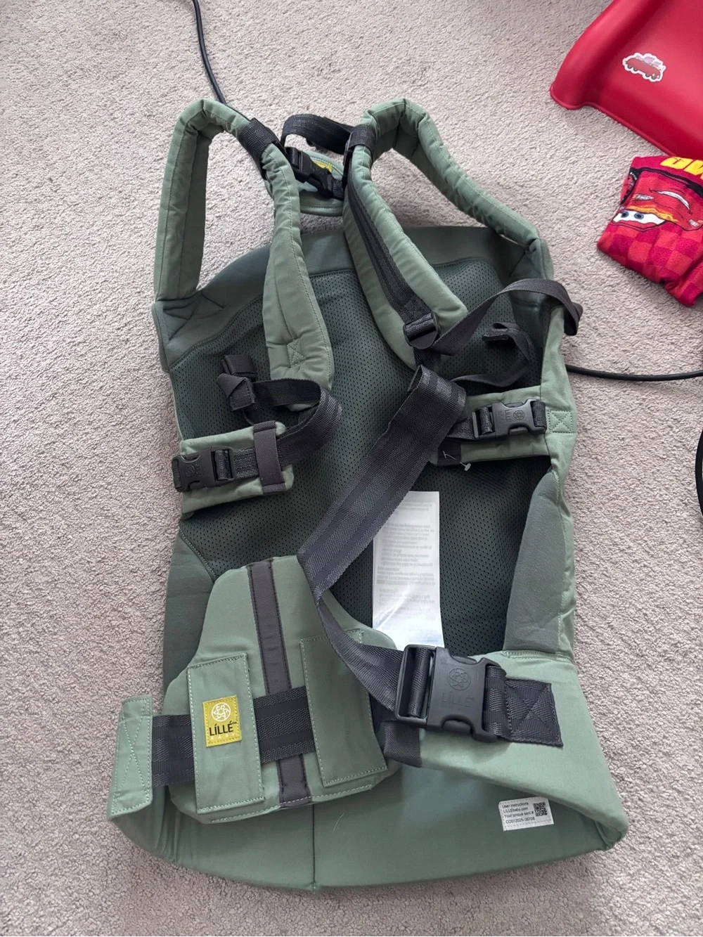 LÍLLÉbaby 3-in-1 Ergonomic CarryOn Airflow Toddler Carrier | Willow | Like New